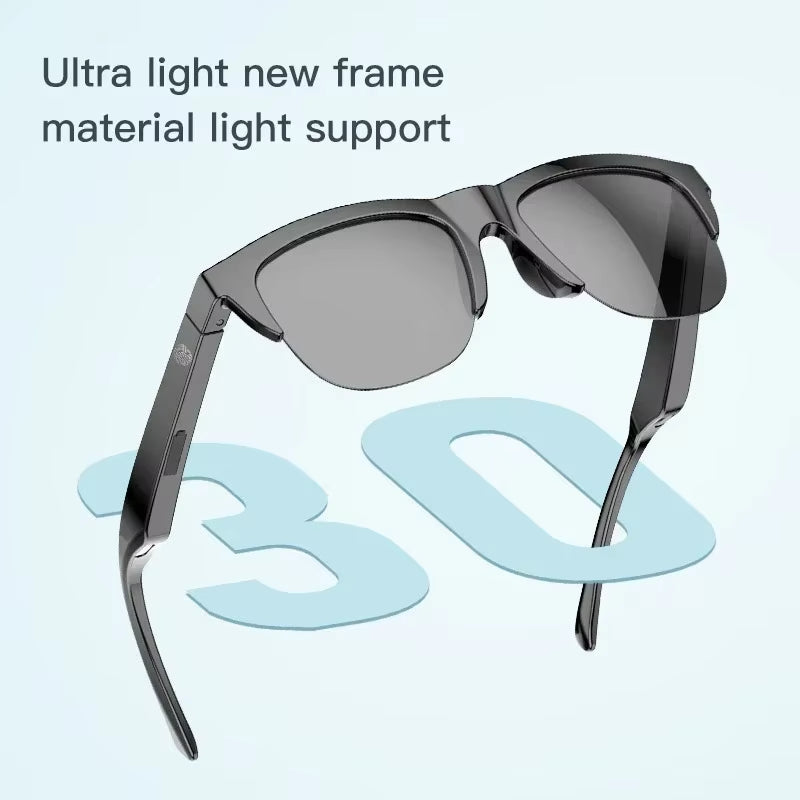 MIJIA Smart Sunglasses Glasses Bluetooth Call Outdoor Sports Headphones HIFI Blue Light Waterproof Anti-Uv for Men Women