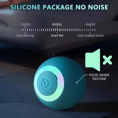 Cat Interactive Ball Smart Pet Cat Toys Indoor Automatic Rolling Magic Ball Electronic Interactive Cat Toy Game Accessories